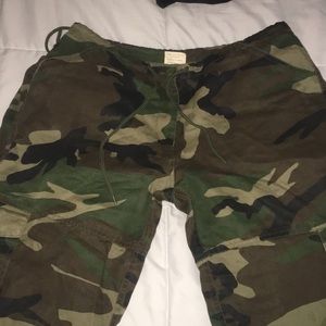 Vintage camouflage pants